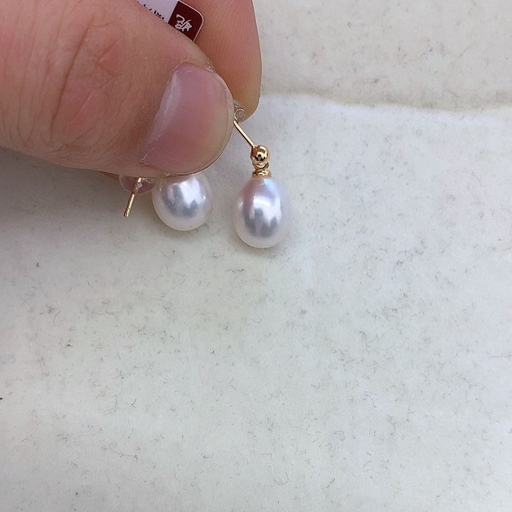 淡水珍珠耳饰未镶嵌