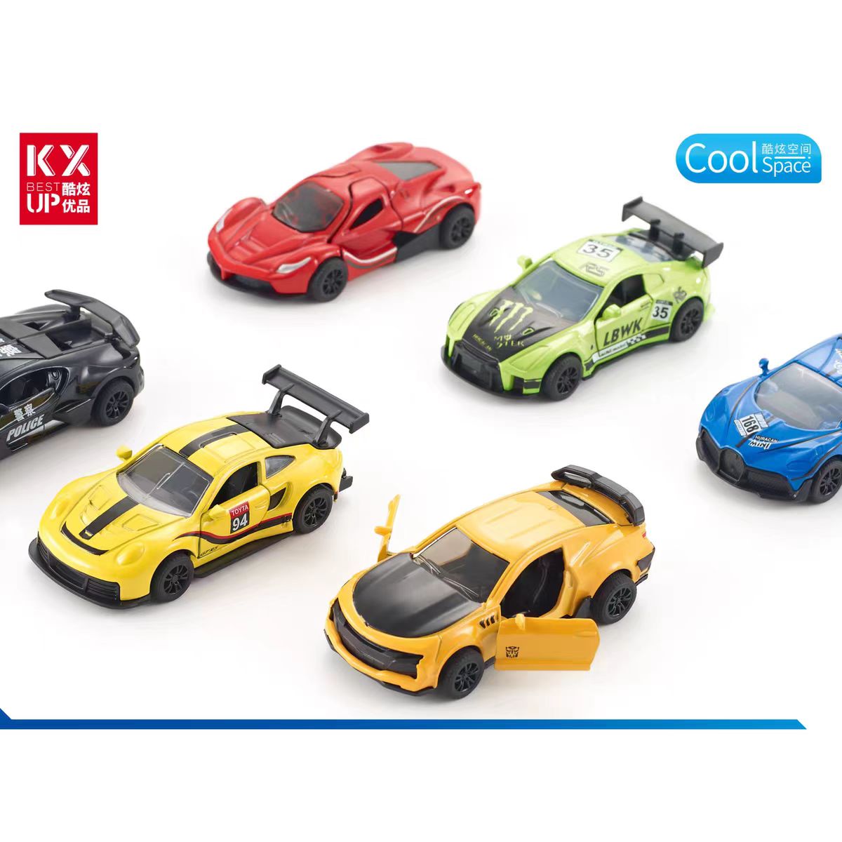 挖挖机玩具大号挖土挖沙酷炫合金仿真迷你跑车三开门小汽车