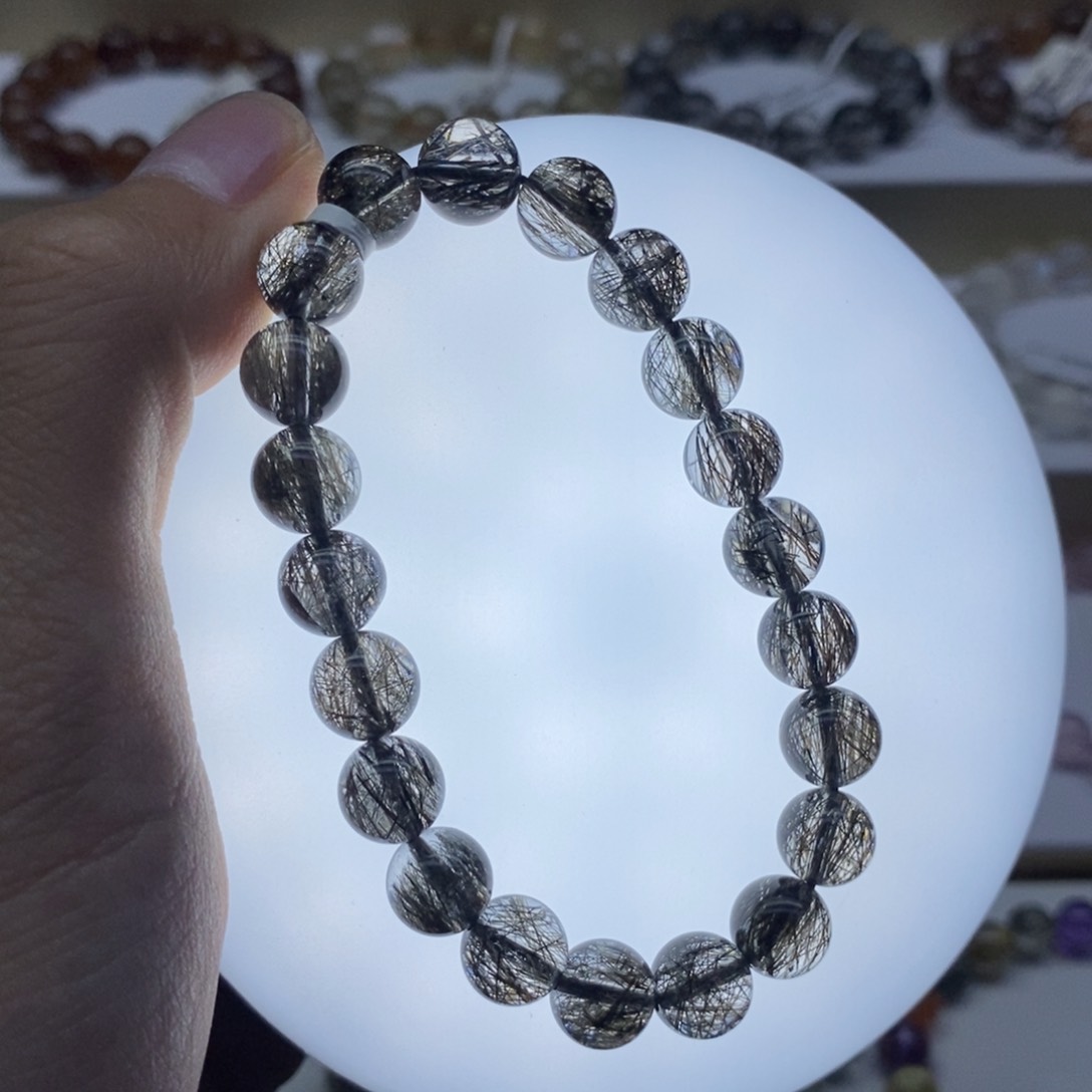 水晶手链未镶嵌纯天然