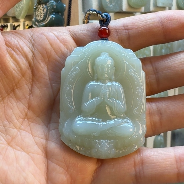 瑞***祥和田玉未镶嵌颈饰