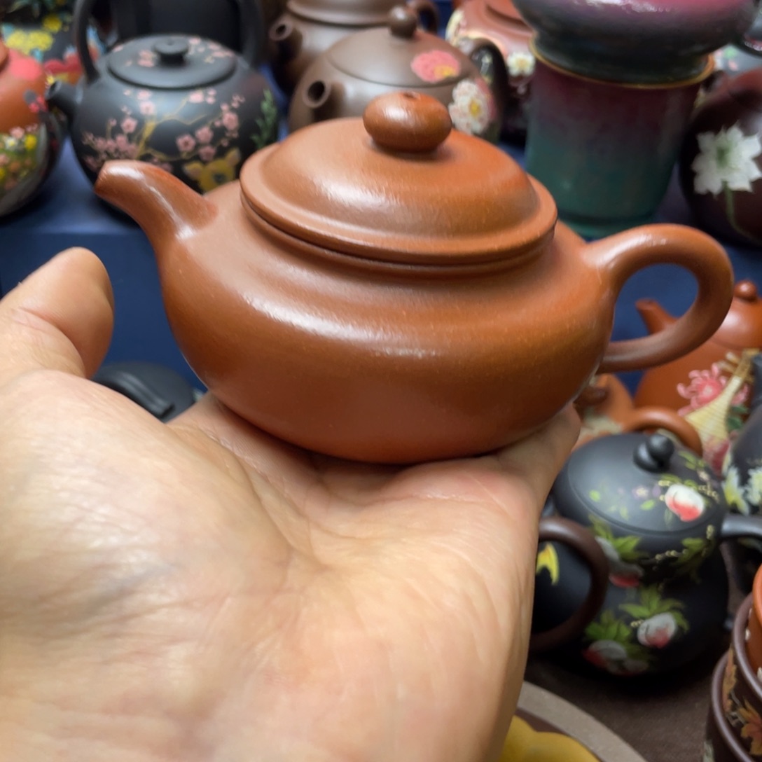 茶杯红泥紫砂茶壶160cc