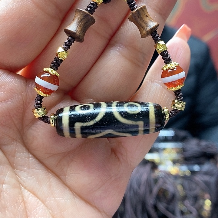 玛瑙/玉髓颈饰合金