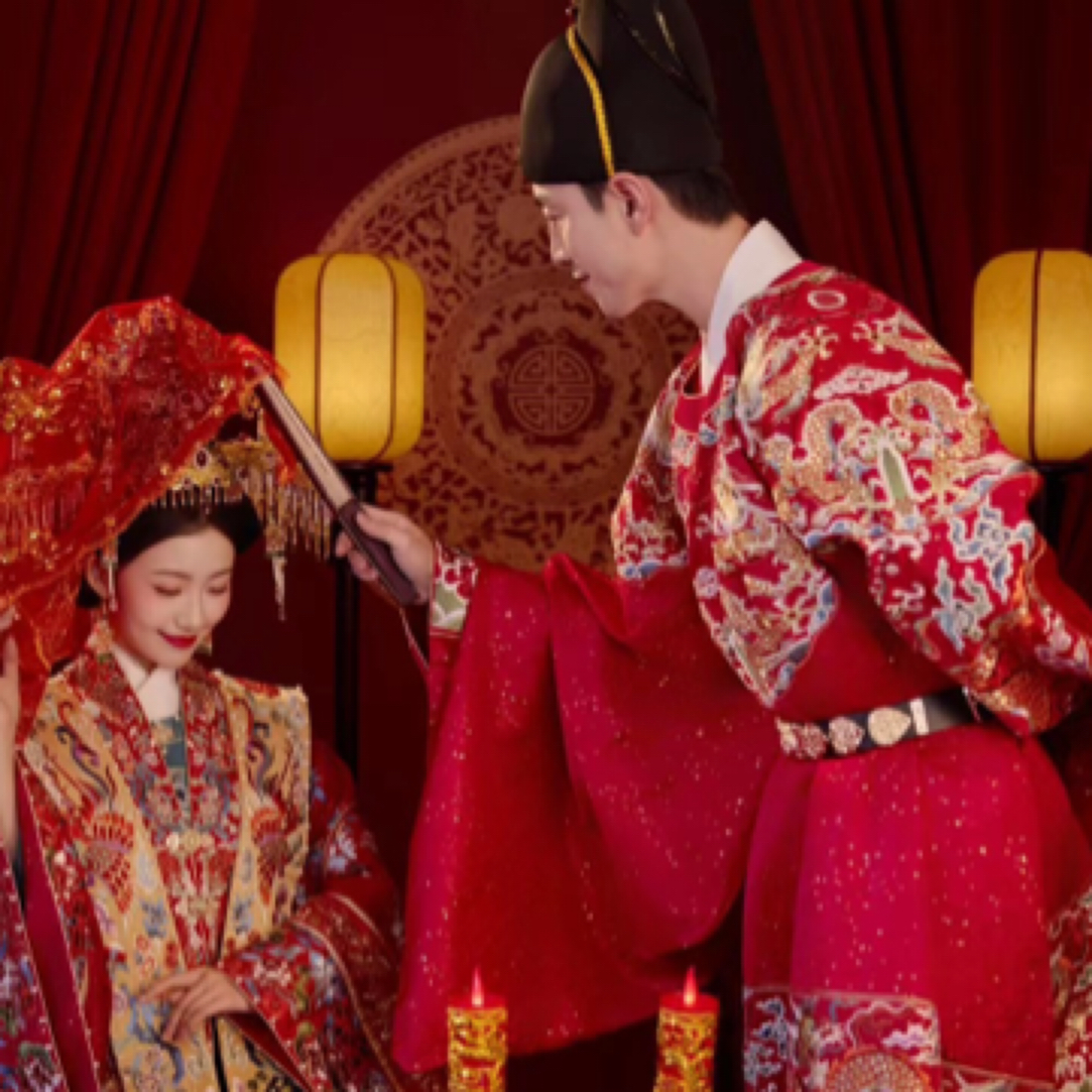 婚纱礼服秀禾拿货