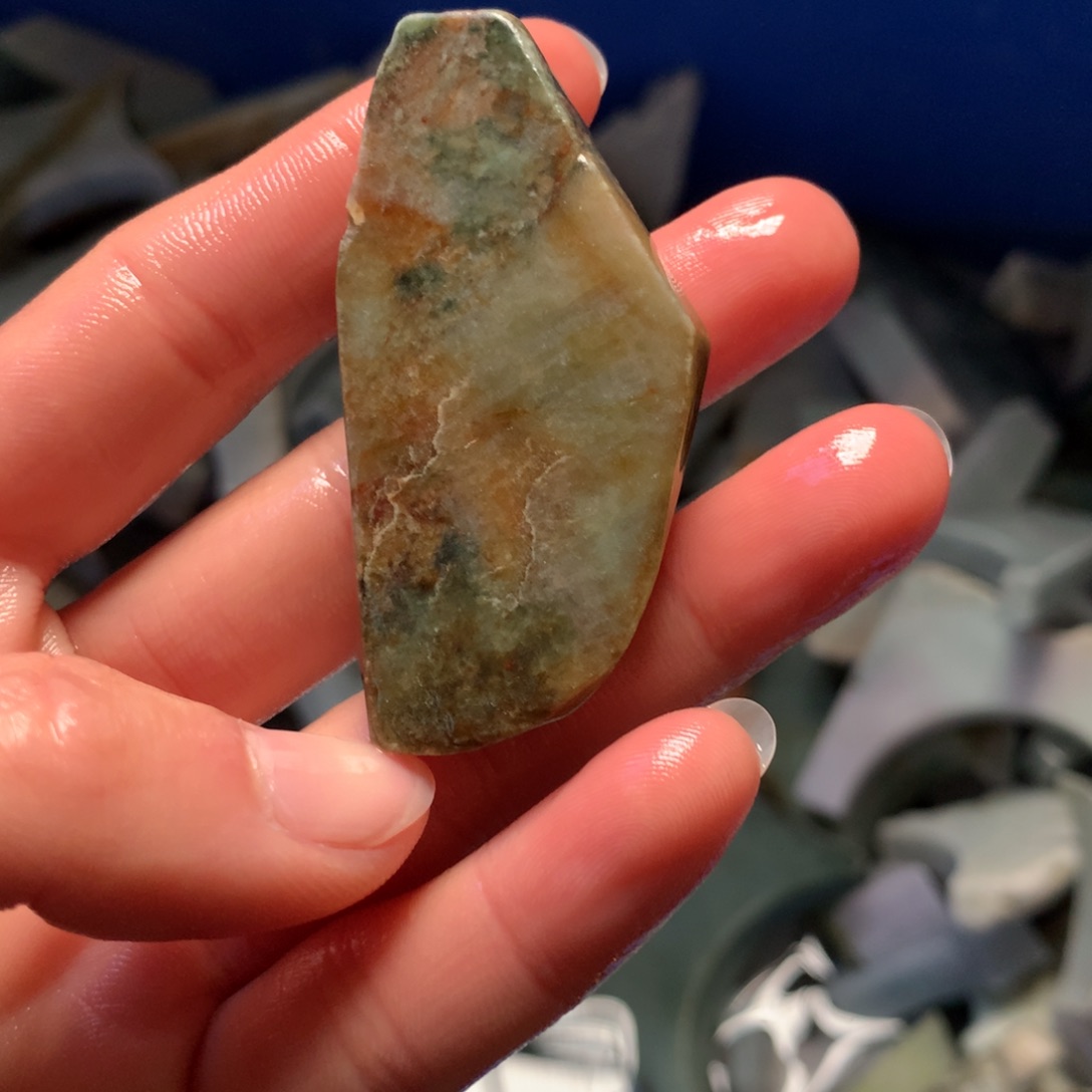 翡翠裸石翡翠边角料