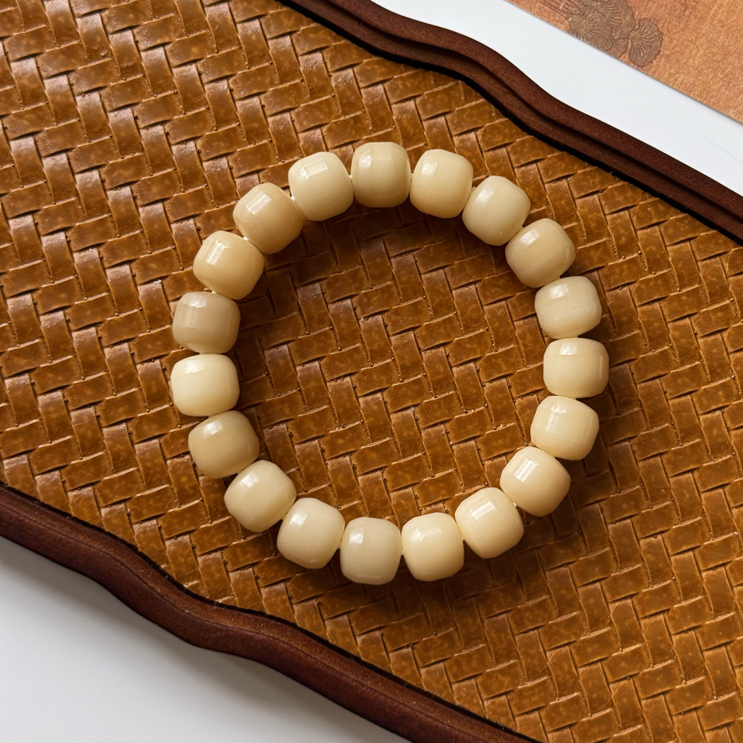 卡13手工干磨菩提落地果汉堡奶咖色系 包油