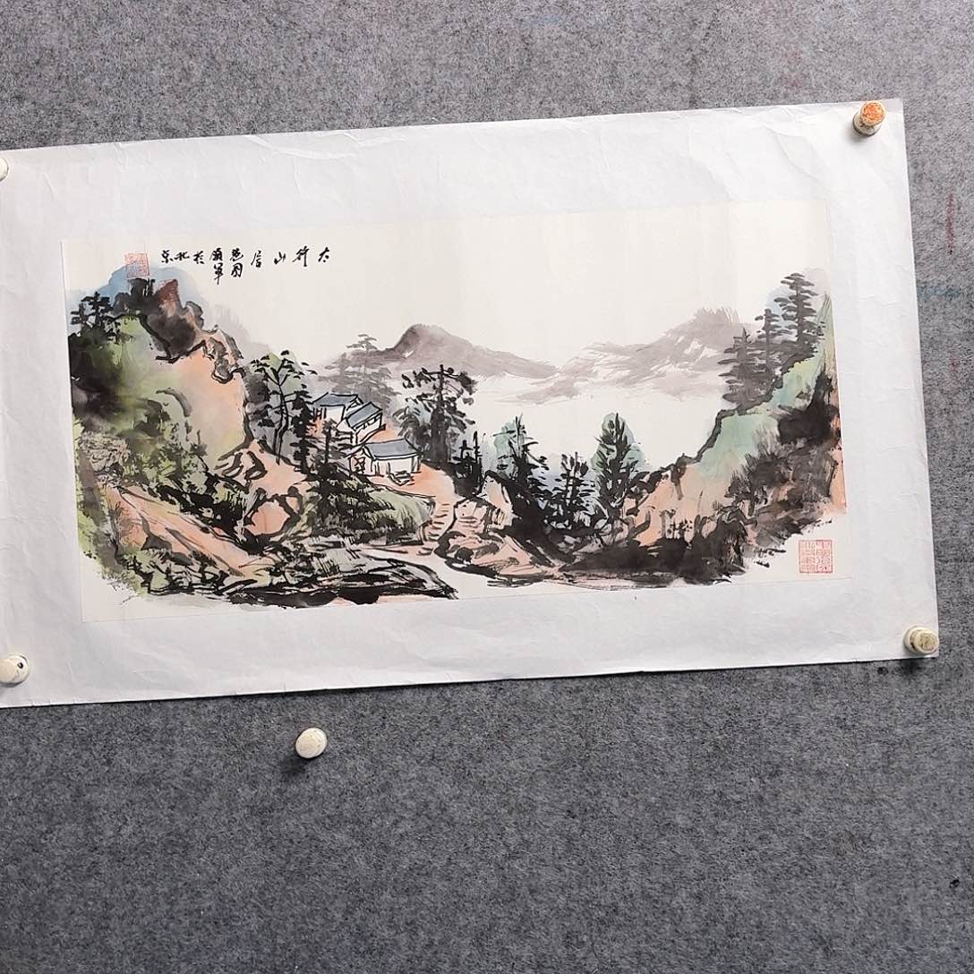 国画写生画创作及