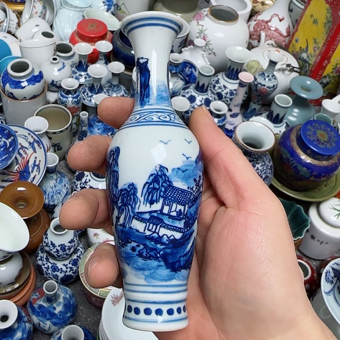 摆件瓷器的工艺技术水平