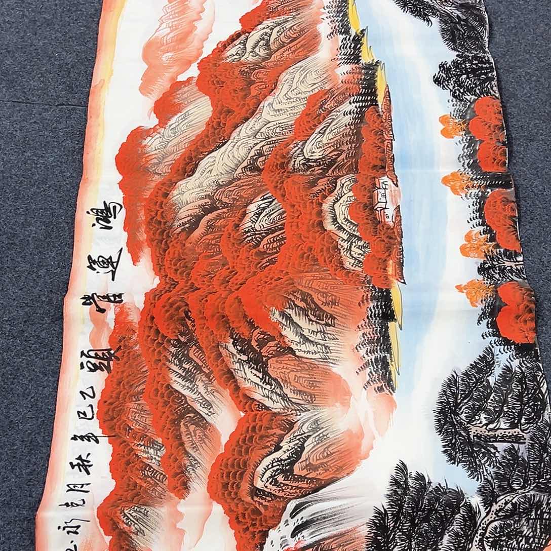 国画事事顺心如意万事如意万事