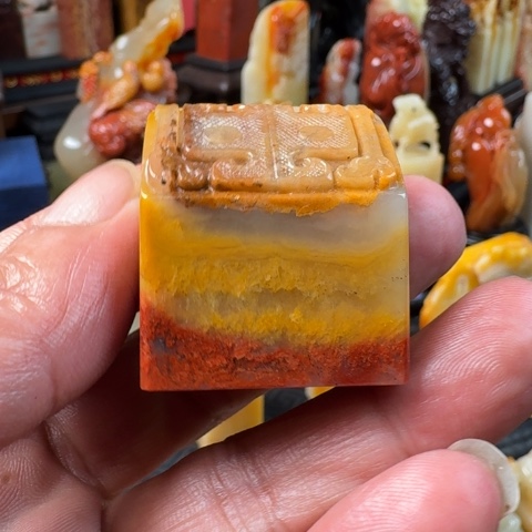 寿山石寿山四股四