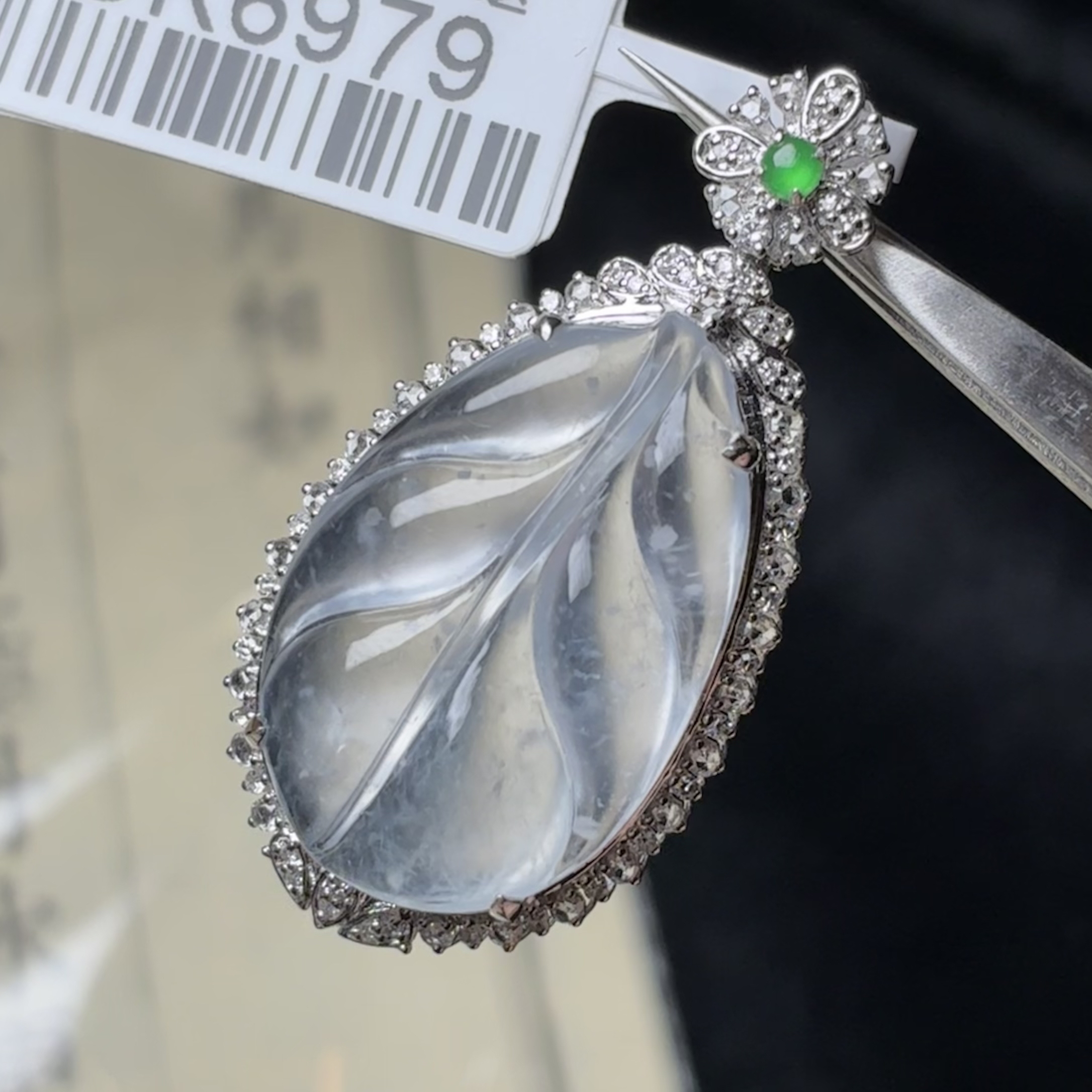 DK6979冰芭蕉叶雪花棉