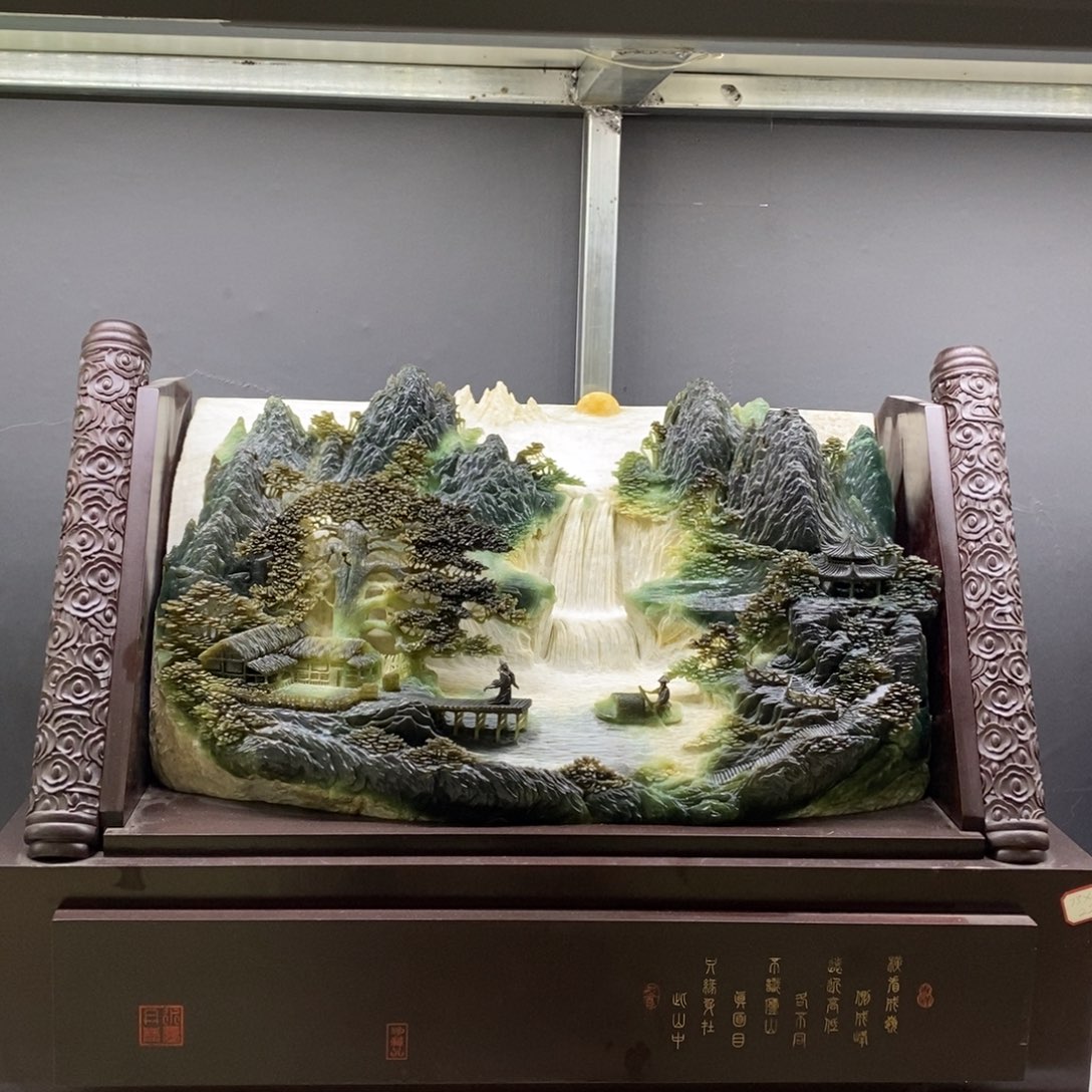 【闪购商品】绿泥石云母质玉（岫岩玉）珠宝奇石未镶嵌