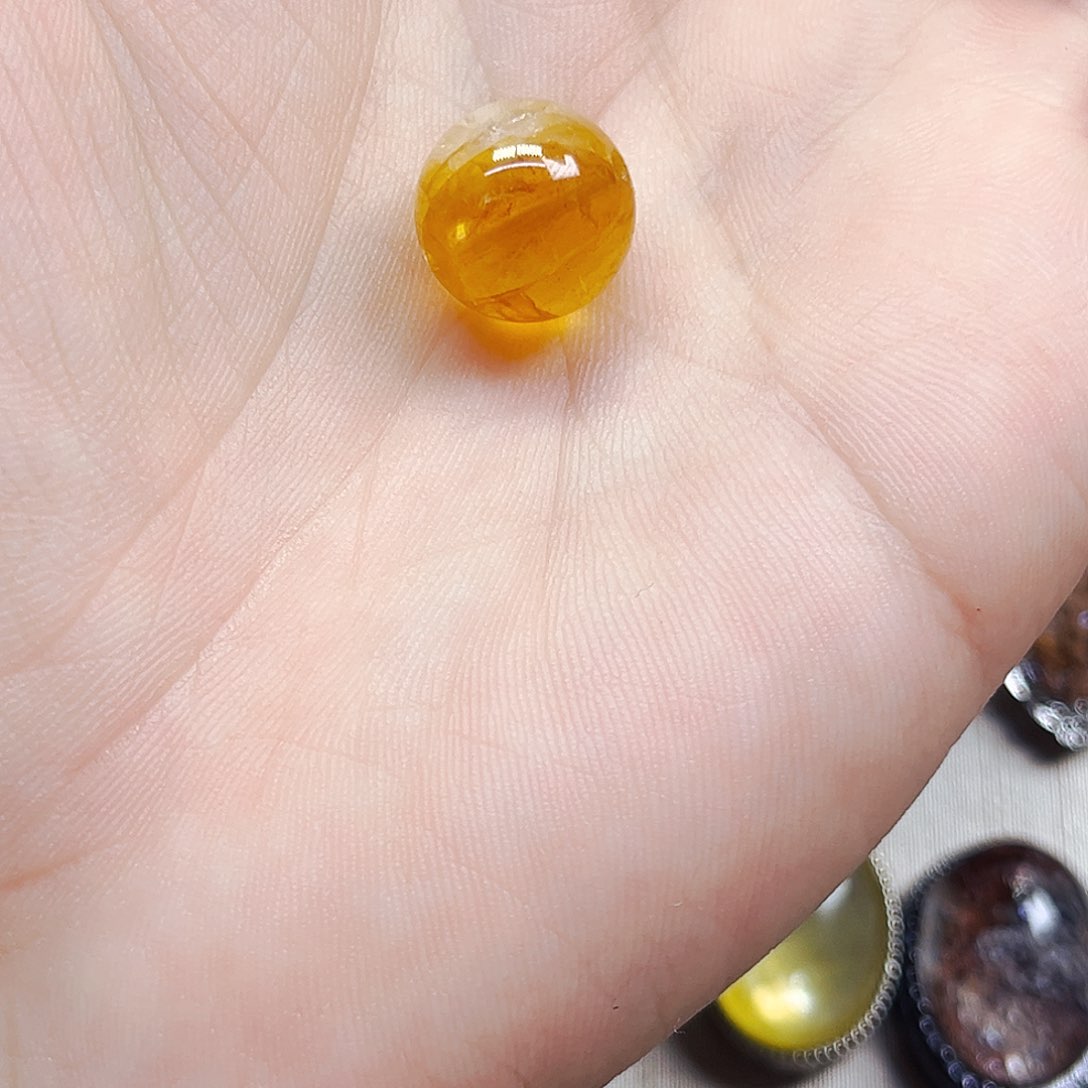 水晶戒指银S800镀金镶嵌ﻬ**意