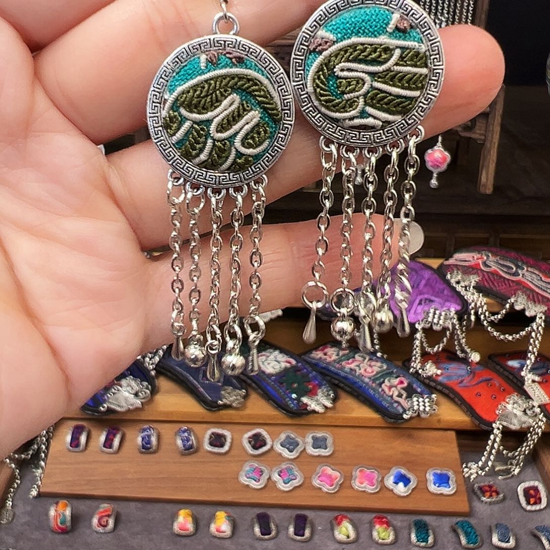 织绣手工刺绣工艺品