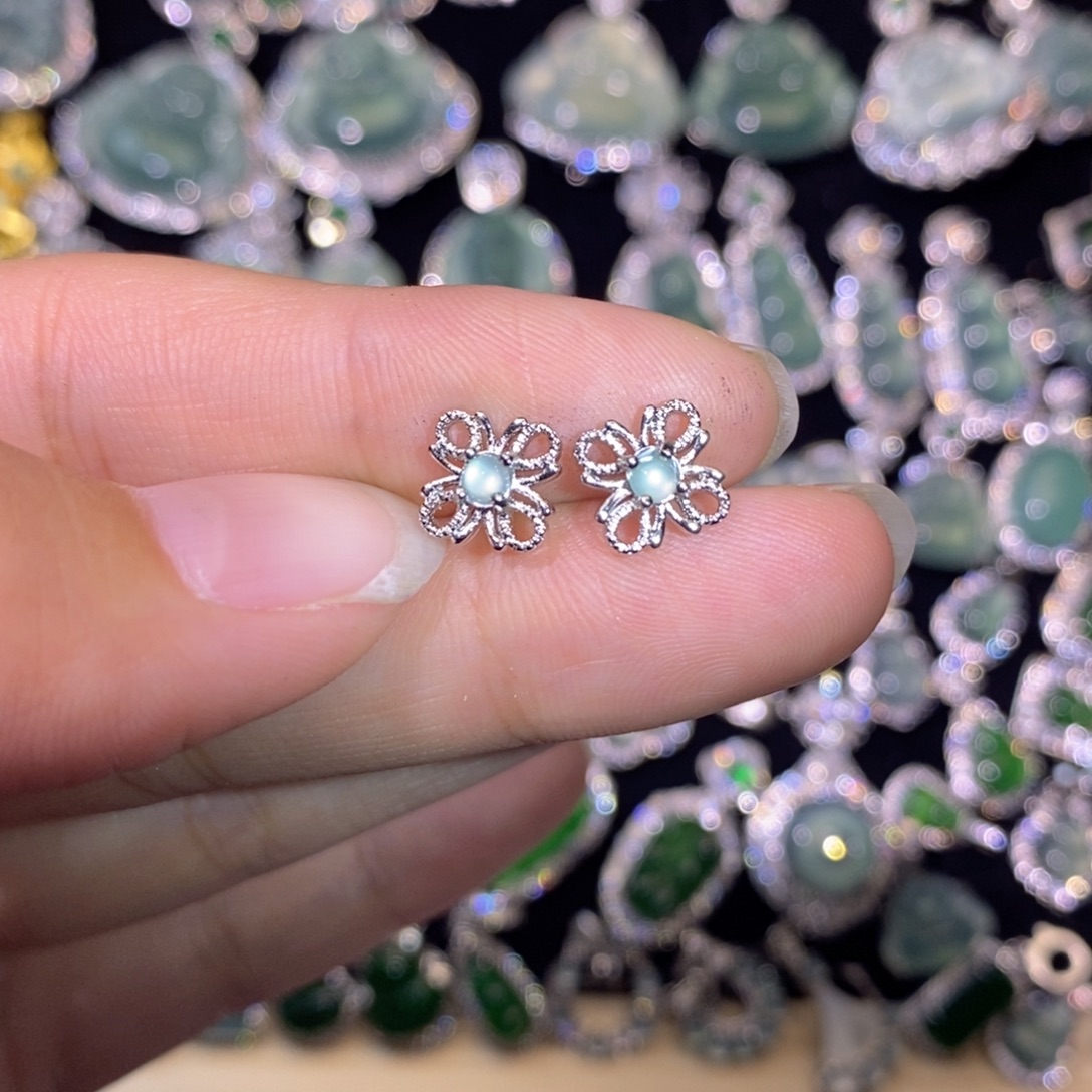 翡翠未镶嵌颈饰天然