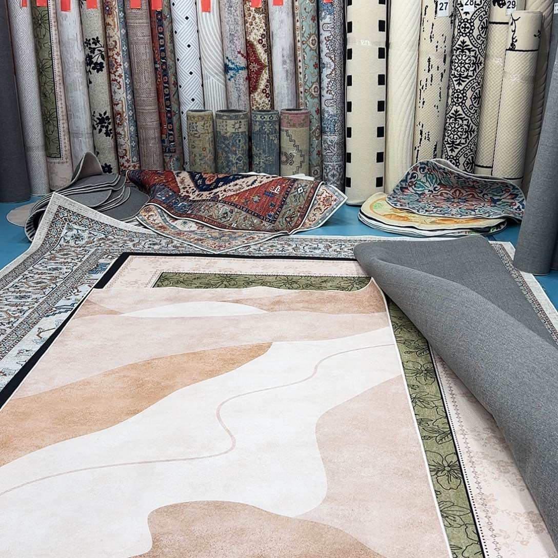 混纺150×230误差±1-3cm精编细砂仿羊绒棉布底微瑕