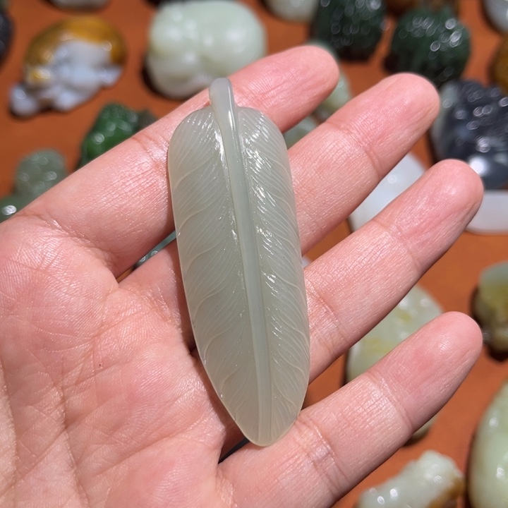 和田玉挂件未镶嵌