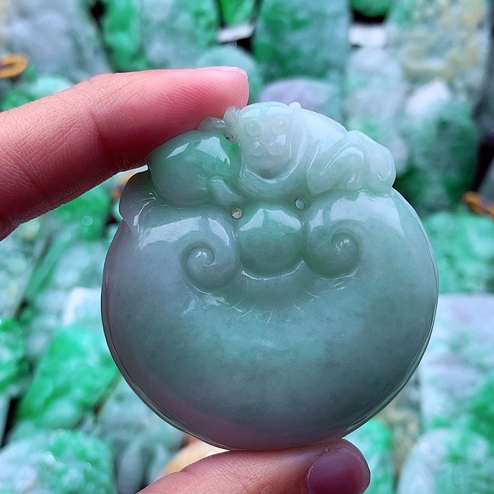 翡翠吊坠(不含链)未镶嵌