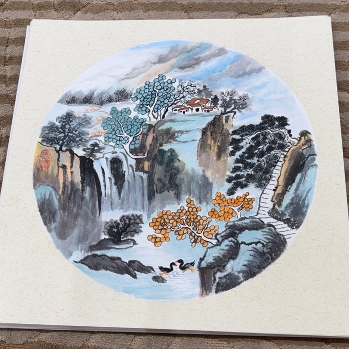 国画花鸟等多种鸟类和鸟类