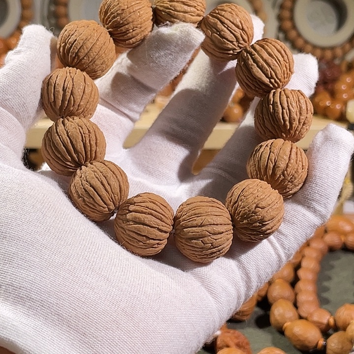 行***1猴头核桃手串正圆大土豪