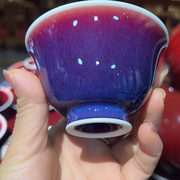 瓷片景德镇品艺轩郎紫