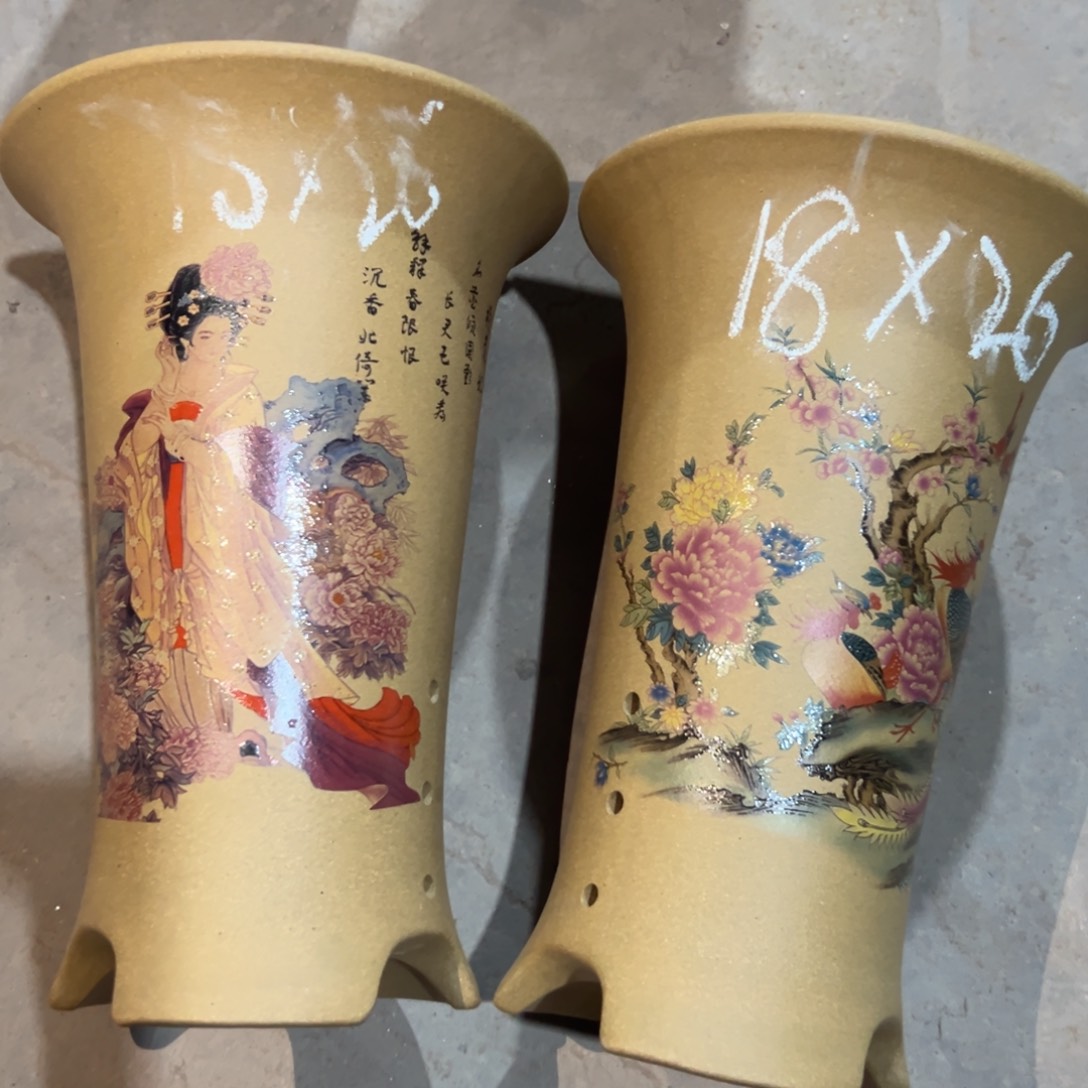 宜兴川阁紫砂花盆