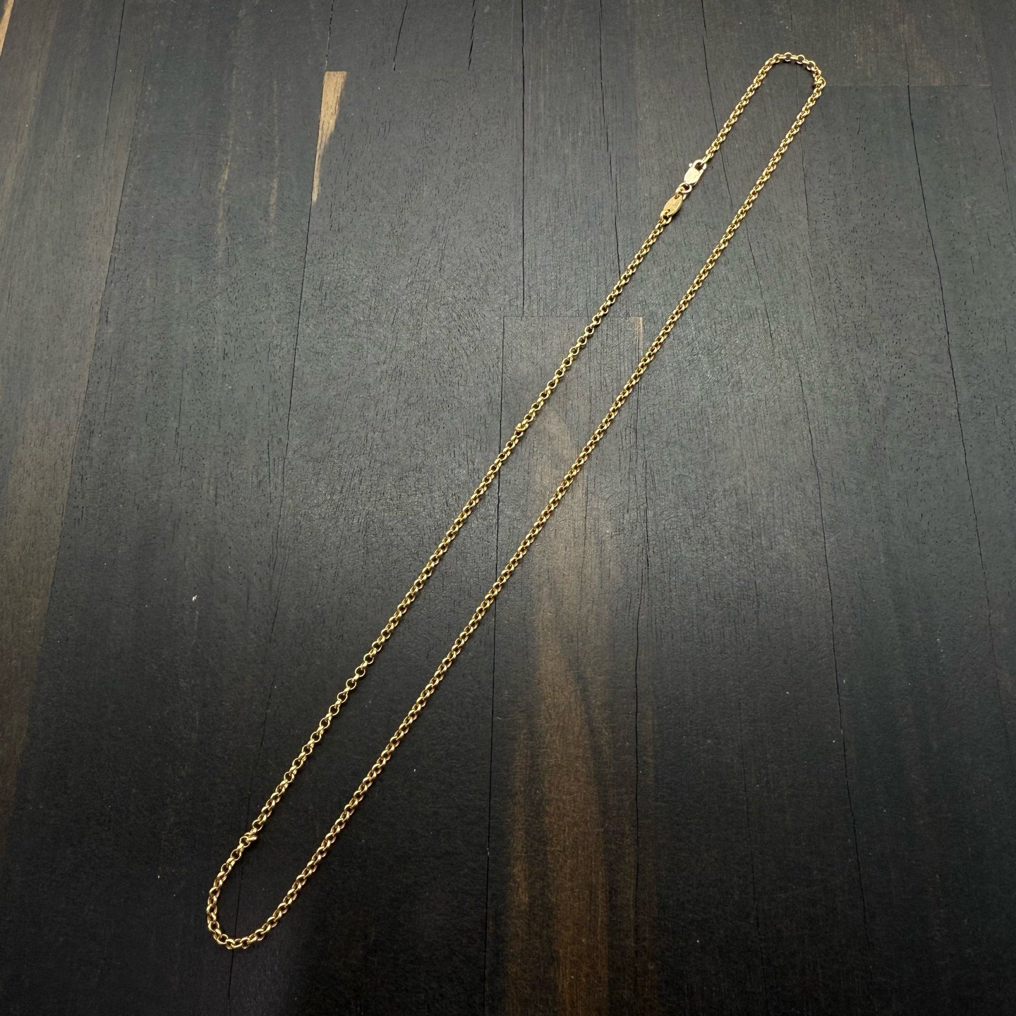 50cm Chrome Hearts 克罗心 22k rollchain项链