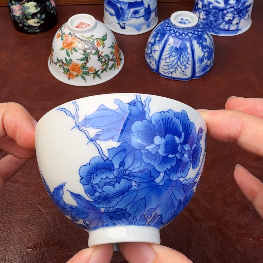 陶现代景德镇全手工全手绘陶瓷