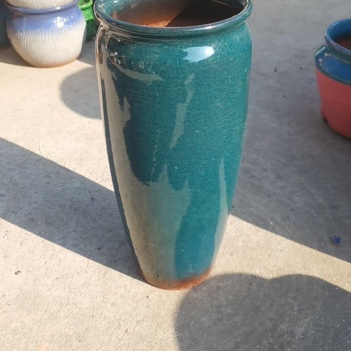 红陶口16高37一个盆