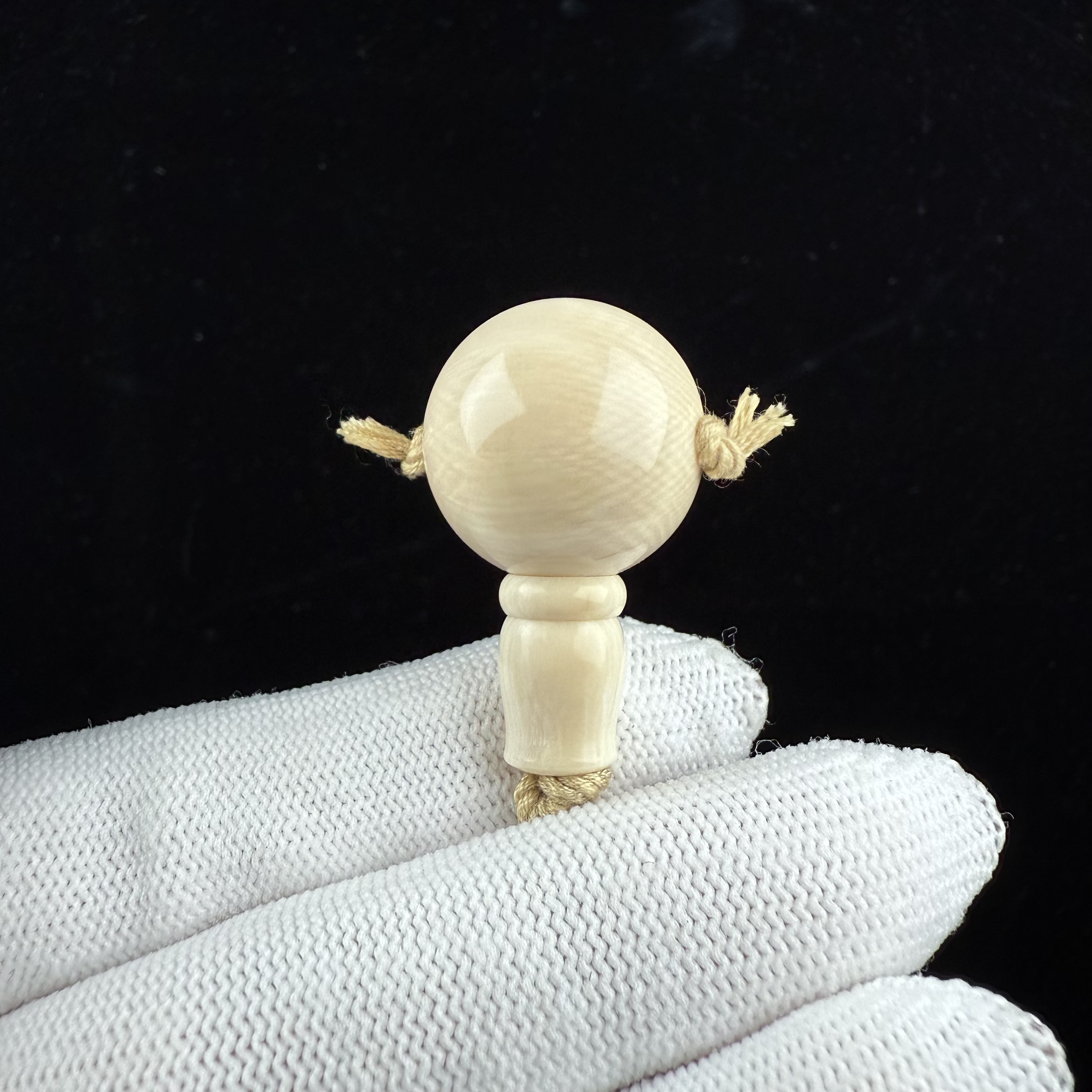 K9383天然猛犸藏式 圆珠三通19.5*33mm一物一图 假一罚十