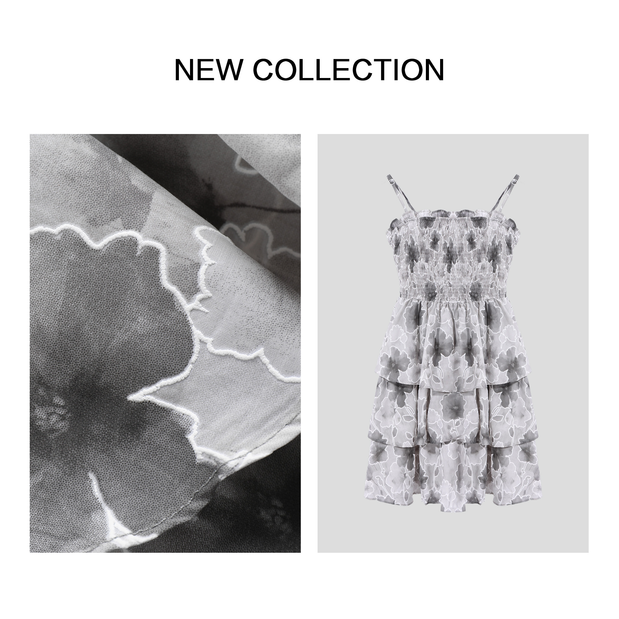 【品牌福利】夏季无袖时尚经典优雅连衣裙 L3F28061