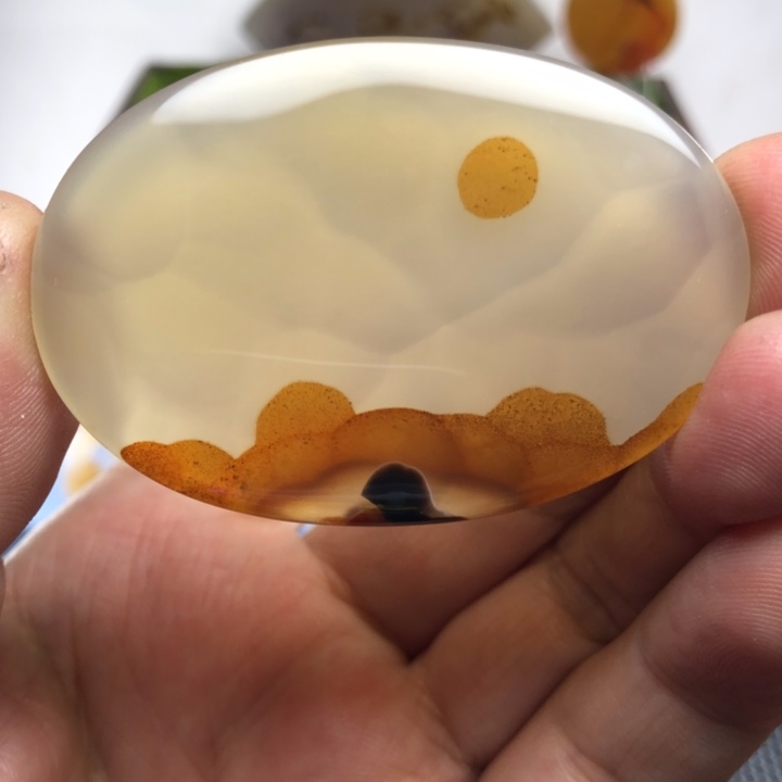 玛瑙/玉髓合金颈饰