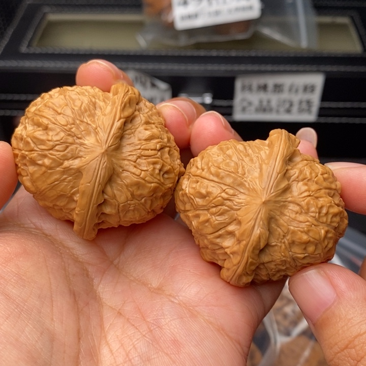 文玩核桃把件42+南瓜