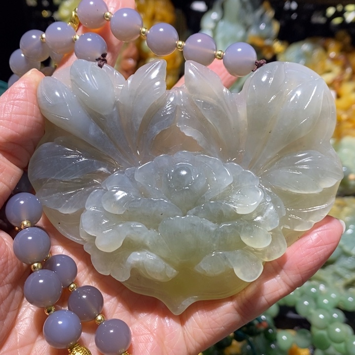 岫玉岫玉吊坠未镶嵌