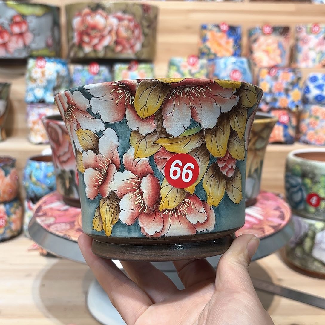 紫砂花盆手工花盆默认微瑕13/10