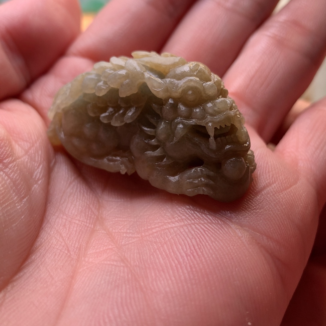 项***定制翡翠未镶嵌飞天貔貅