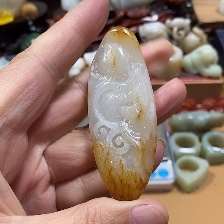 和田玉（糖玉）未镶嵌颈饰