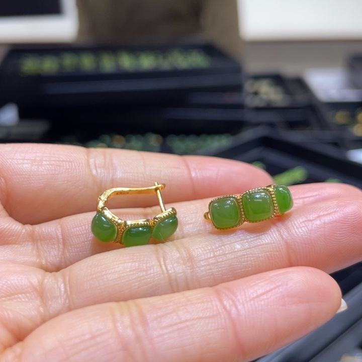 一***阳吊坠925银S925耳扣