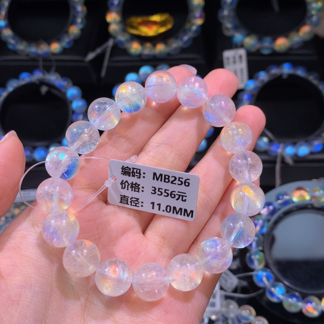 月光石手链未镶嵌MB256#11.0mm