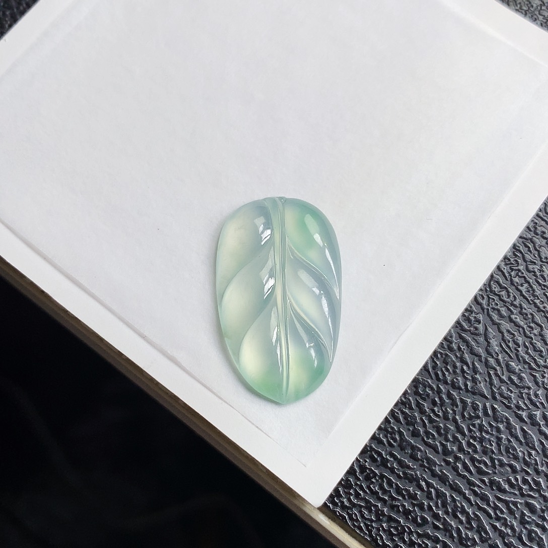 吊坠(不含链)未镶嵌翡翠鸣**中叶子