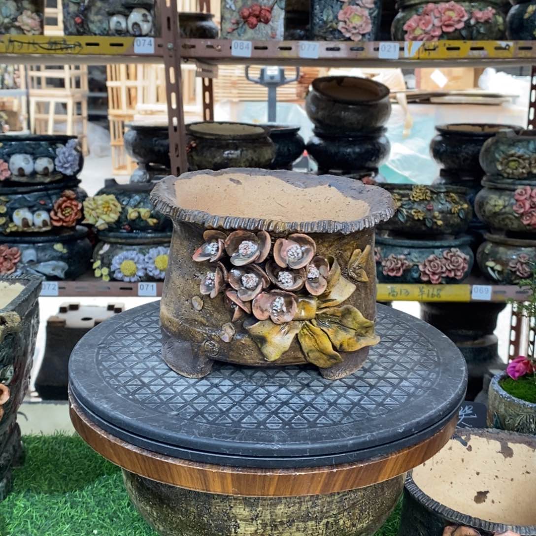 红陶.****贝青藤花器多肉花盆