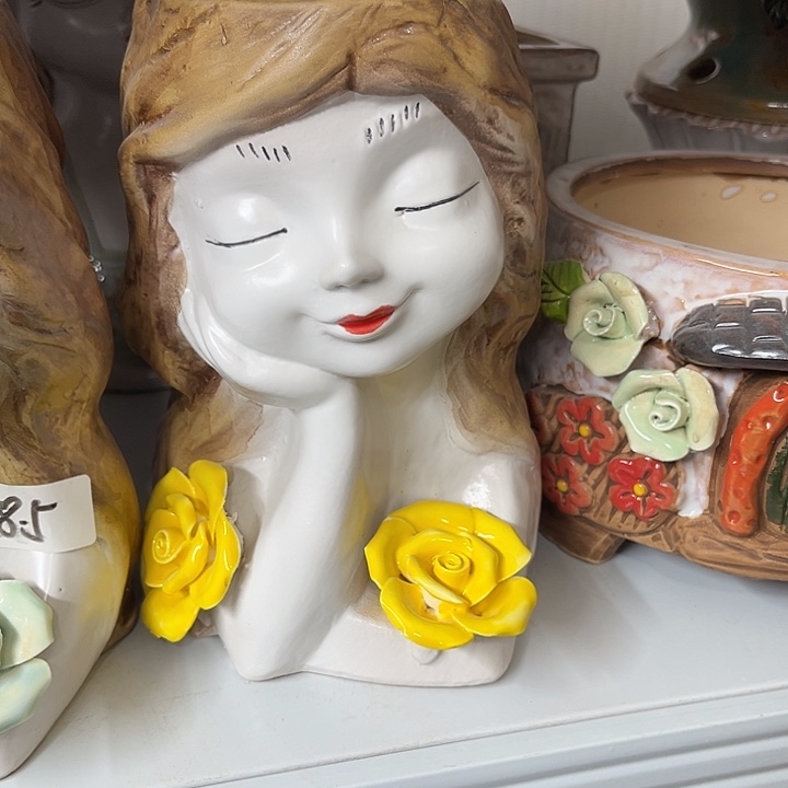 粗陶材质多肉花盆