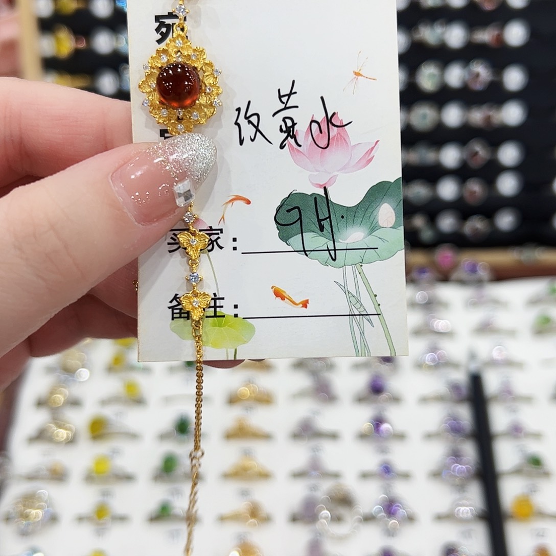 G***-水晶手链银S925镶嵌手链