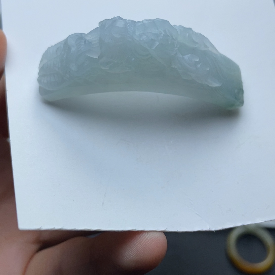 未镶嵌定制翡翠手牌