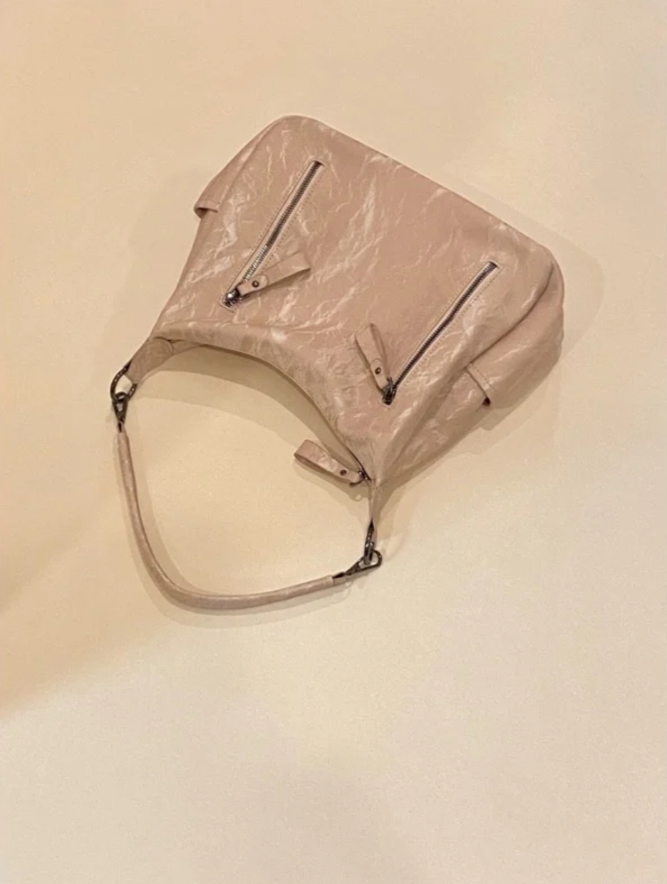 41新中式软皮质感单肩斜挎大容量通勤手提包