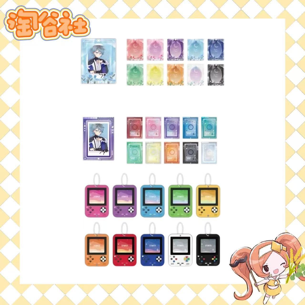 【FUKUYA】agf2025限定梦幻花朵/重力飞船/游戏机系列（盲盒代拆）