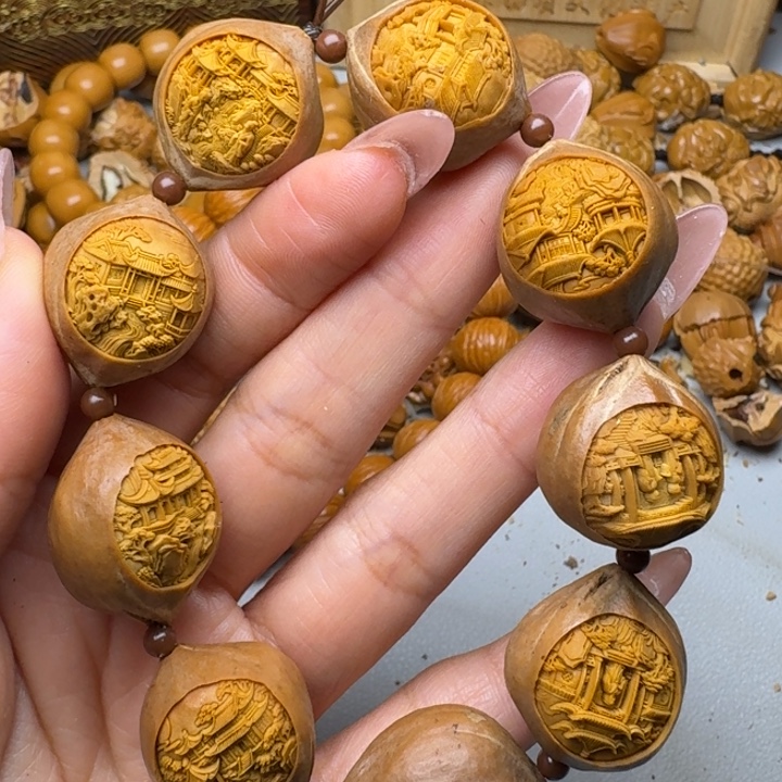 橄榄核手串/手链园林