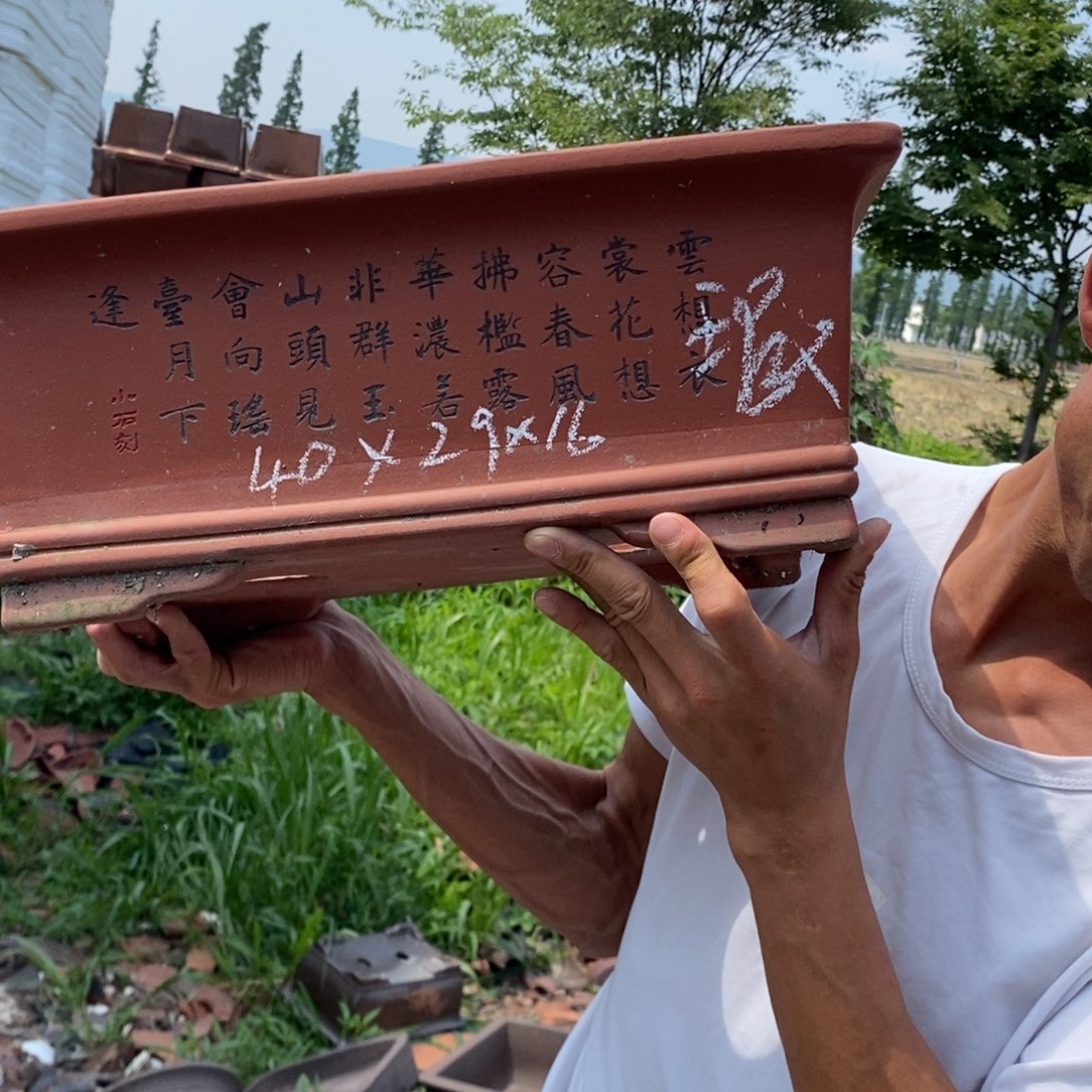 紫砂花盆紫砂壶的时候我就觉得