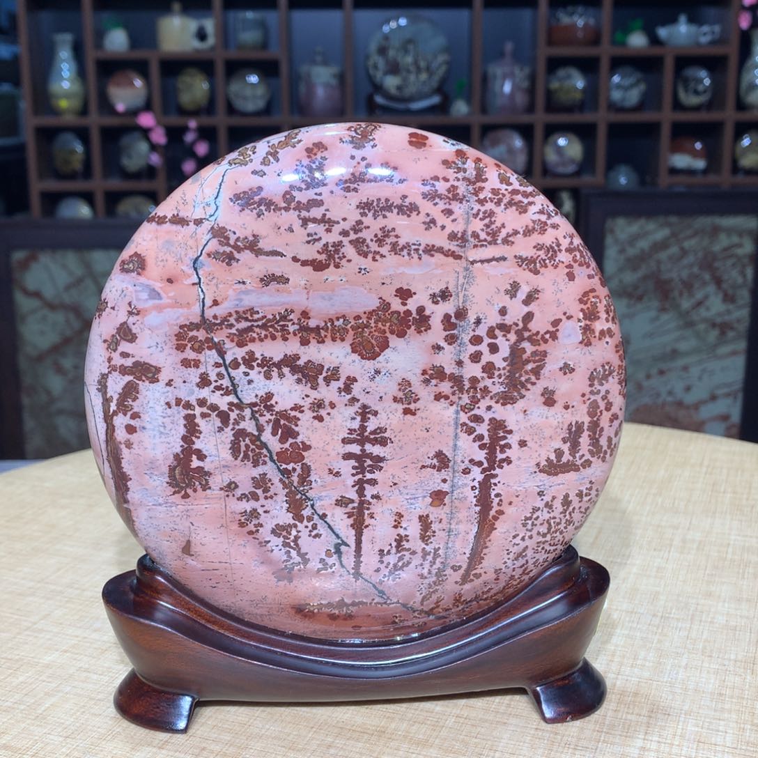 紫砂广西国画石，观赏收藏
