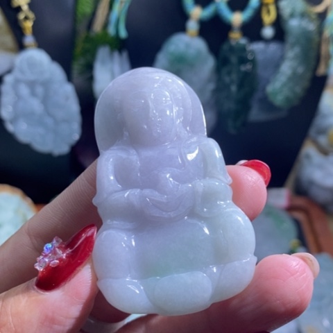 【闪购商品】颈饰未镶嵌翡翠观音