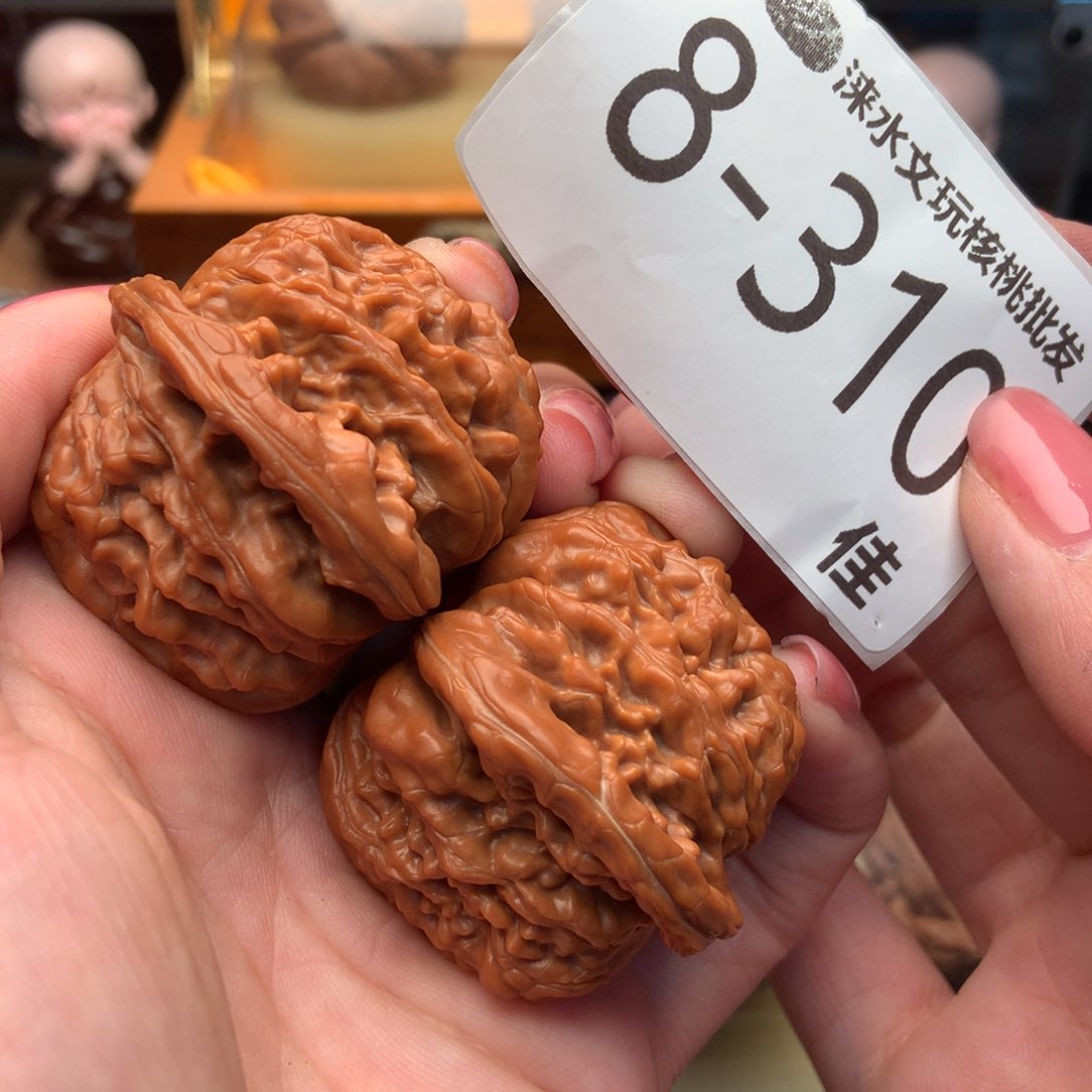 文玩核桃把件43四座楼